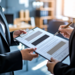 deux-cadres-document-confidentiel-bureau