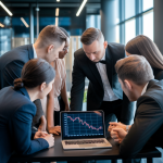 groupe-professionnels-bureau-ordinateur-graphique