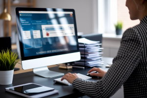 personne-bureau-ordinateur-portail-gouvernemental